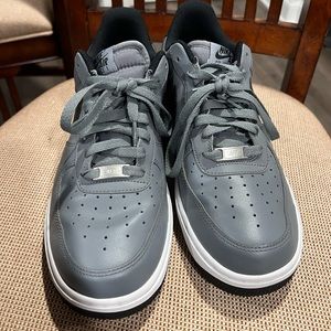 Nike Air Force 1 - Dark Grey and Black Cutout